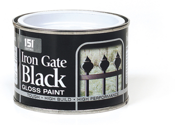 151 180ml Black Iron Gate Paint